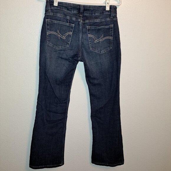 Wrangler Jeans Womens Juniors Size 7 Bootcut Western Rodeo Cowgirl Riding Mid - Picture 7 of 7